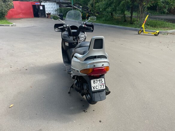 1999 Suzuki Burgman (SkyWave) 400, серебристый - вид 3