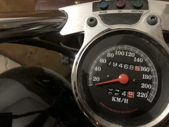 1989 Harley-Davidson Low Rider, чёрный - вид 2