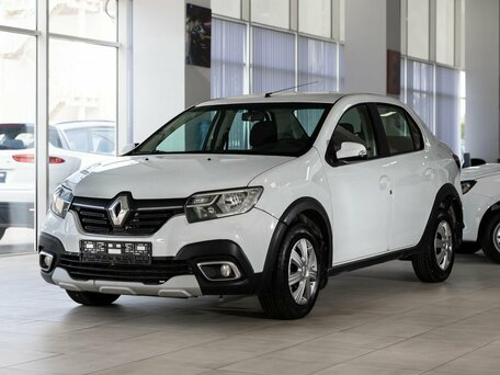 2020 Renault Logan Stepway II Рестайлинг, белый, 900000 рублей, вид 3