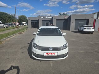 2017 Volkswagen Polo V Рестайлинг, белый, 1000000 рублей, вид 4