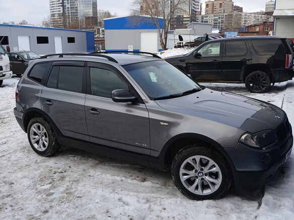 2009 BMW X3 25i I (E83) Рестайлинг, серый, 1050000 рублей - вид 4