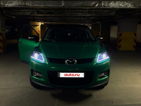 2008 Mazda CX-7 I, красный, 720000 рублей - вид 1