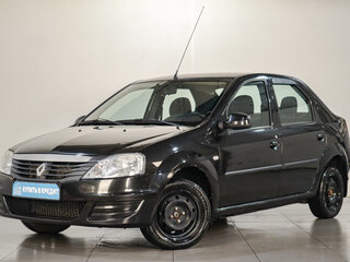 2014 Renault Logan I Рестайлинг, чёрный, 819000 рублей, вид 3