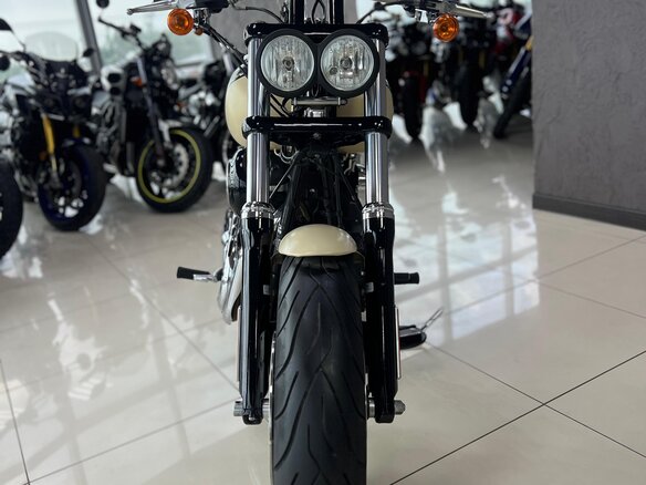 2014 Harley-Davidson Fat Bob, бежевый - вид 9