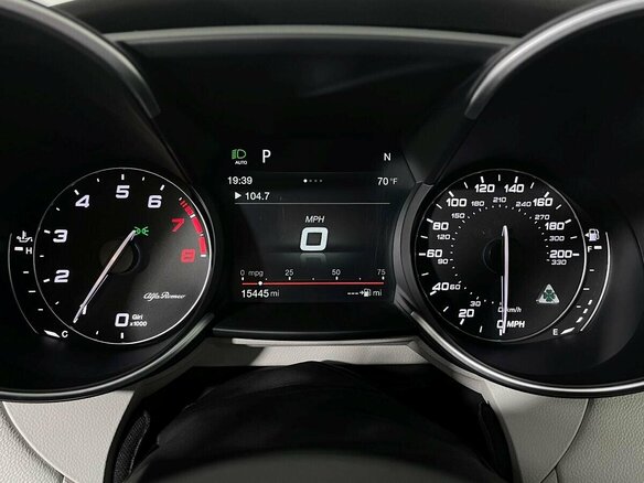 2017 Alfa Romeo Giulia Quadrifoglio II (952), чёрный - вид 12