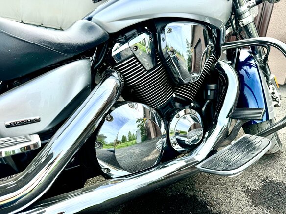 2008 Honda VTX 1800, синий, 850000 рублей - вид 4