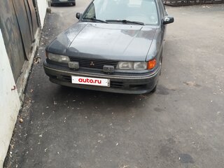 1991 Mitsubishi Galant VI, чёрный, 205000 рублей, вид 3