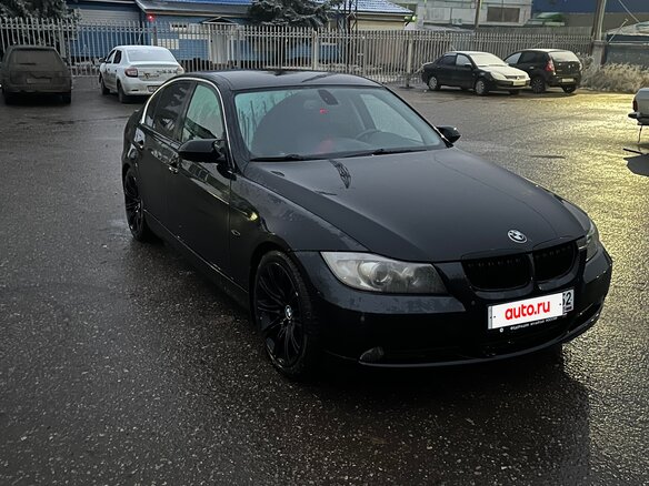 2006 BMW 3 серии 325xi V (E90/E91/E92/E93), чёрный, 880000 рублей - вид 3