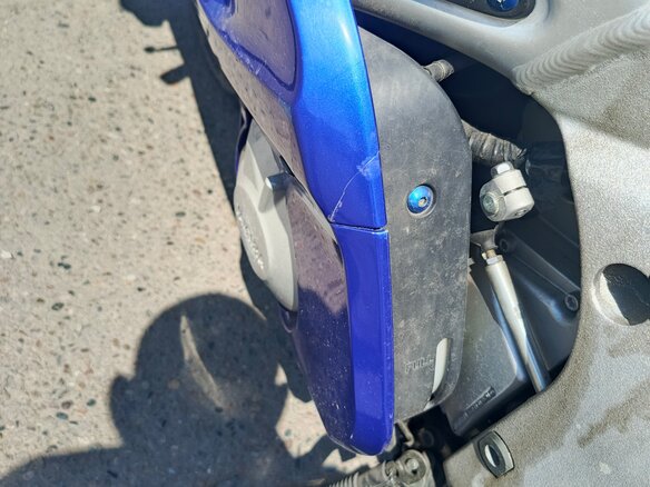 2004 Yamaha YZF-R6, синий, 389000 рублей - вид 9