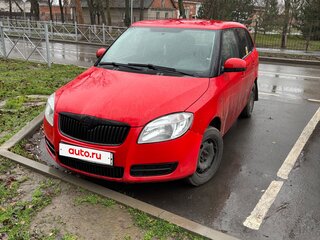 2008 Skoda Fabia II, красный, 400000 рублей, вид 1
