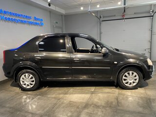 2012 Renault Logan I Рестайлинг, чёрный, 615000 рублей, вид 5