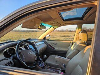 2004 Toyota Highlander I (XU20) Рестайлинг, зелёный, 850000 рублей, вид 4