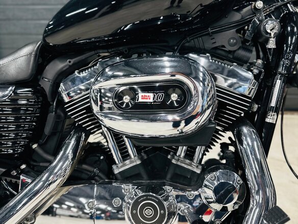 2010 Harley-Davidson Sportster 1200, чёрный, 750000 рублей - вид 12