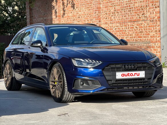 2020 Audi A4 35 TFSI V (B9) Рестайлинг, синий, 3420000 рублей - вид 16