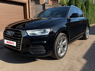 2016 Audi Q3 I (8U) Рестайлинг, чёрный, 1800000 рублей, вид 2