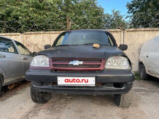 2004 Chevrolet Niva I, серебристый, 120000 рублей, вид 3