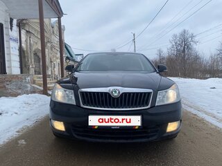 2011 Skoda Octavia II (A5) Рестайлинг, чёрный, 850000 рублей, вид 1