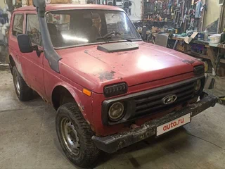 2001 Lada (ВАЗ) 2121 (4x4) I Рестайлинг, фиолетовый, 90000 рублей, вид 1