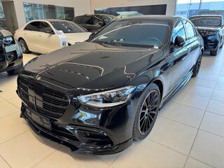 2022 Mercedes-Benz S-Класс 580 Long 4MATIC VII (W223), чёрный, 14590000 рублей, вид 2
