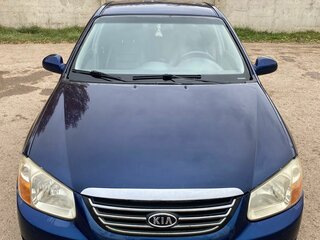 2007 Kia Cerato I Рестайлинг, синий, 450000 рублей, вид 2
