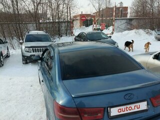 2005 Hyundai Sonata V (NF), синий, 540000 рублей, вид 3