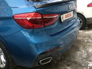 2019 BMW X6 30d II (F16), голубой, 5100000 рублей, вид 5