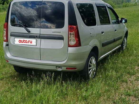 2016 Lada (ВАЗ) Largus I, серебристый, 525000 рублей - вид 4