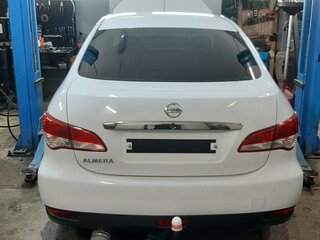 2018 Nissan Almera III (G15), белый, 1050000 рублей, вид 2