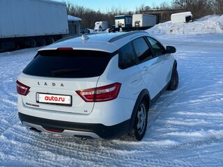 2018 Lada (ВАЗ) Vesta SW Cross I, белый, 930000 рублей, вид 3