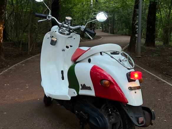 1997 Yamaha Vino 50, белый, 100000 рублей - вид 6