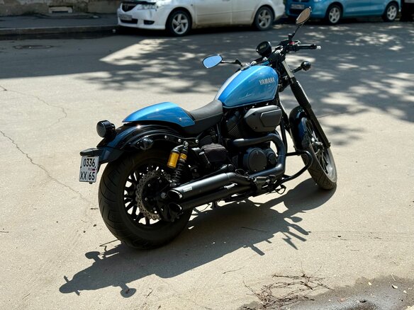 2015 Yamaha XV950 Bolt, голубой, 780000 рублей - вид 2