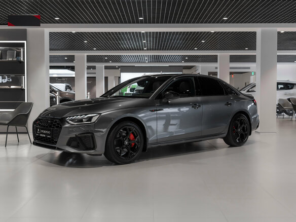 2021 Audi A4 45 TFSI V (B9) Рестайлинг, серый