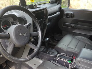 2007 Jeep Wrangler III (JK), чёрный, 2200000 рублей, вид 4