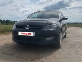 2012 Volkswagen Polo V, чёрный, 540000 рублей, вид 2