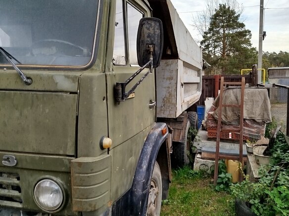 1991 КамАЗ 5511, зелёный, 450000 рублей - вид 1