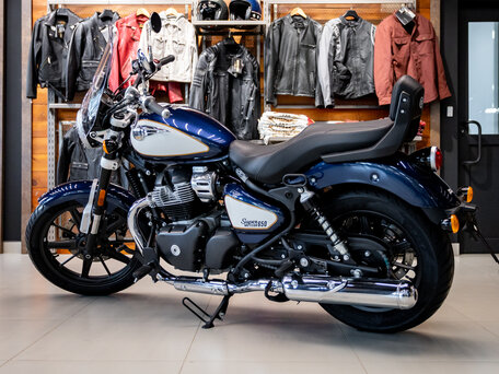 2026 Royal Enfield Super Meteor, синий, 792000 рублей, вид 2