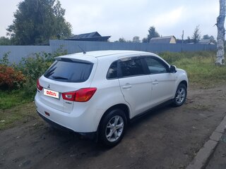 2014 Mitsubishi ASX I Рестайлинг, белый, 1150000 рублей, вид 3
