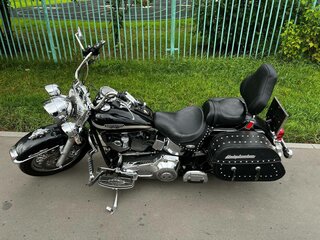 2002 Harley-Davidson Heritage, чёрный, 689000 рублей, вид 2