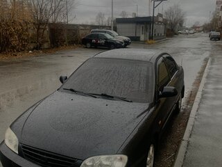 2008 Kia Spectra I Рестайлинг 2, чёрный, 310000 рублей, вид 5