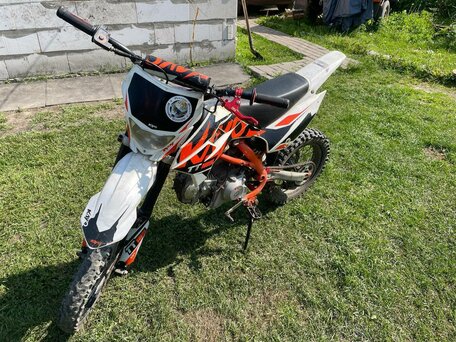 2023 Kayo Basic TT125EM, оранжевый, 65000 рублей, вид 1