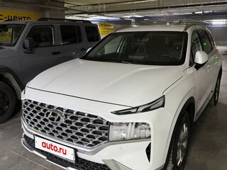 2022 Hyundai Santa Fe IV Рестайлинг, белый, 3500000 рублей, вид 1
