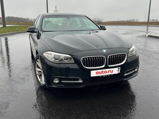 2015 BMW 5 серии 520d VI (F10/F11/F07) Рестайлинг, чёрный, 1600000 рублей, вид 2
