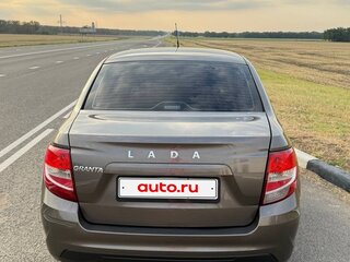 2019 Lada (ВАЗ) Granta I Рестайлинг, коричневый, 745000 рублей, вид 3