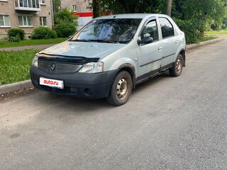 2006 Renault Logan I, серый, 130000 рублей, вид 1