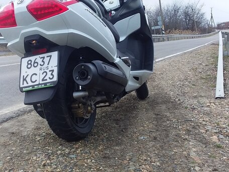 2012 Sym Maxsym 400, белый, 320000 рублей, вид 4