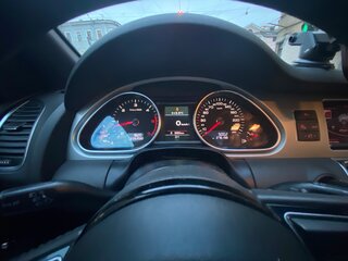 2012 Audi Q7 8-speed I (4L) Рестайлинг, белый, 2250000 рублей, вид 3