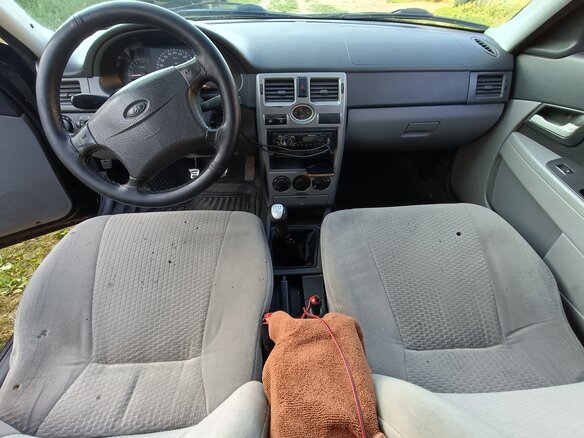 2011 Lada (ВАЗ) Priora I, синий, 175000 рублей - вид 5