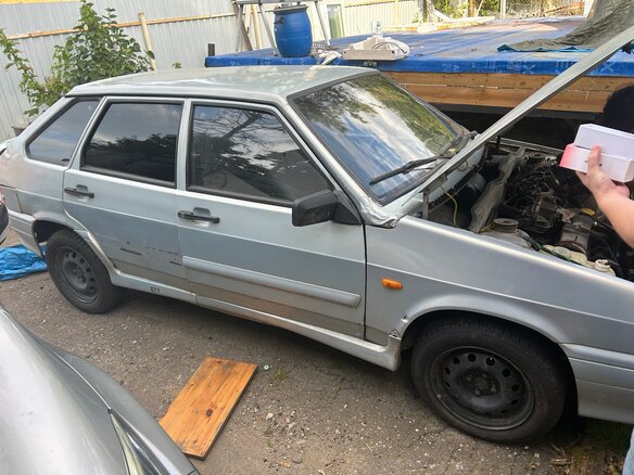 2007 Lada (ВАЗ) 2114, серебристый