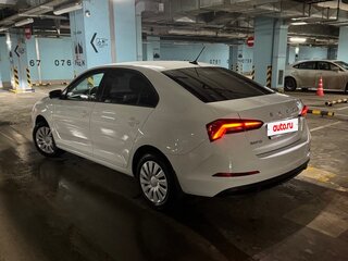 2020 Skoda Rapid II, белый, 1600000 рублей, вид 4