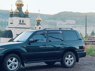 2003 Toyota Land Cruiser 100 Series Рестайлинг 1, зелёный, 2690000 рублей, вид 5